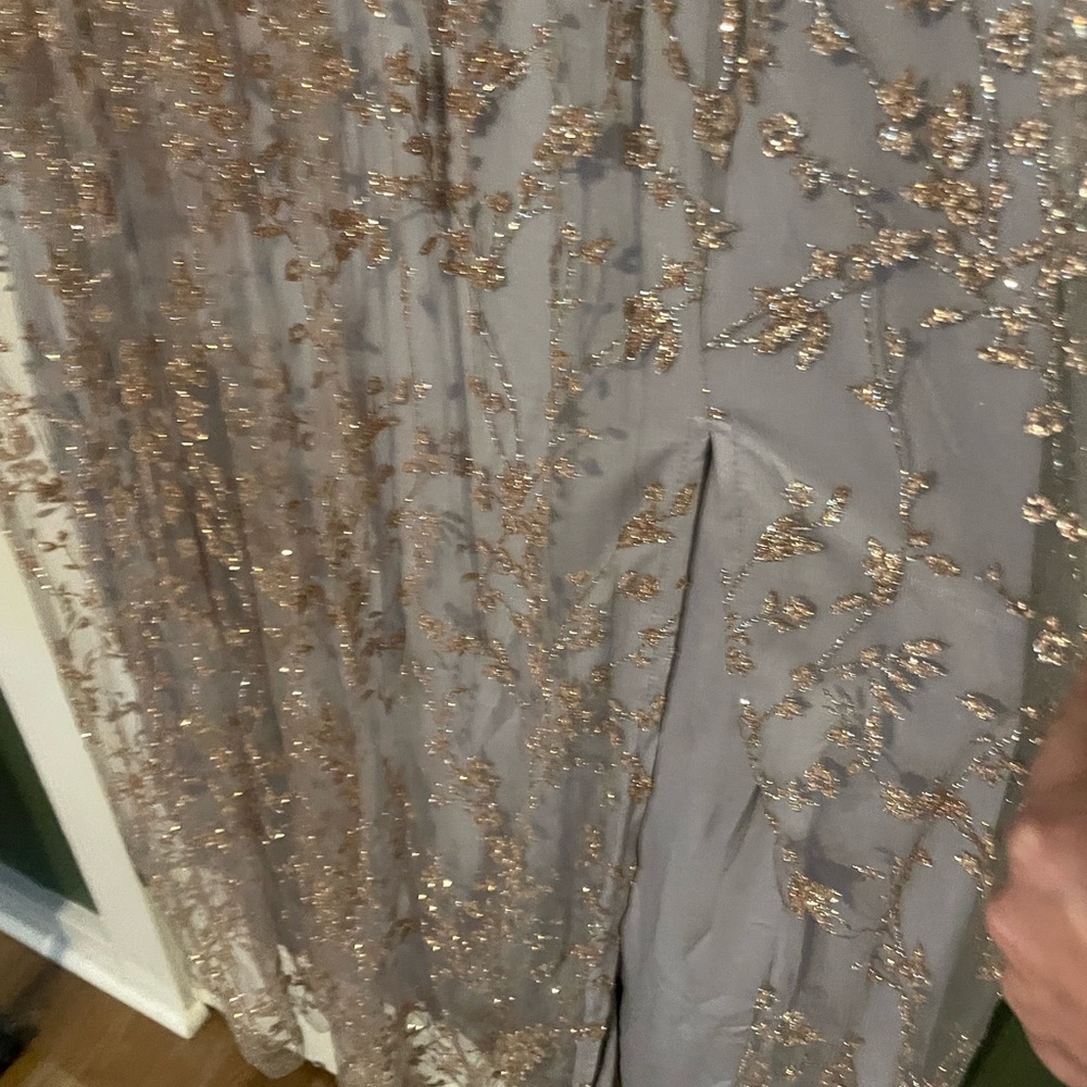 Baltic Born Lavender Maxi Dress with Rose Gold Embroidery - Picture 8 of 11